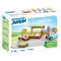 Playmobil Junior taraba la piata si stivuitor